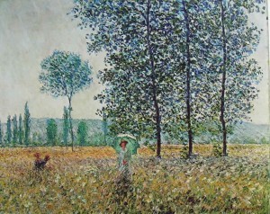 Claude Monet, "Campi in primavera", 1887.