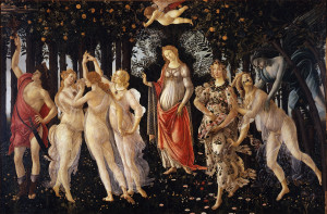 Sandro Botticelli, 1482, Galleria Degli Uffizi.