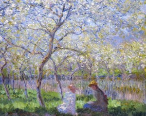 Claude Monet, "Primavera", 1886