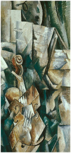 Georges Braque, "Violin and palette", 1909, Guggenheim Museum, New York